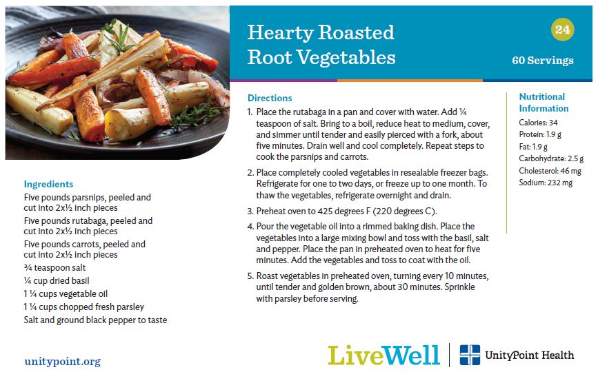 Roasted Vegetables Recipe